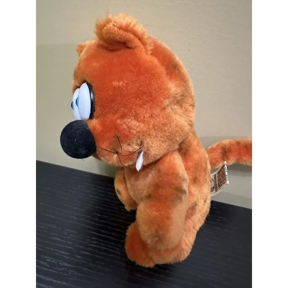 Applause 1982 Vintage Heathcliff Plush Cat Orange Tabby 10